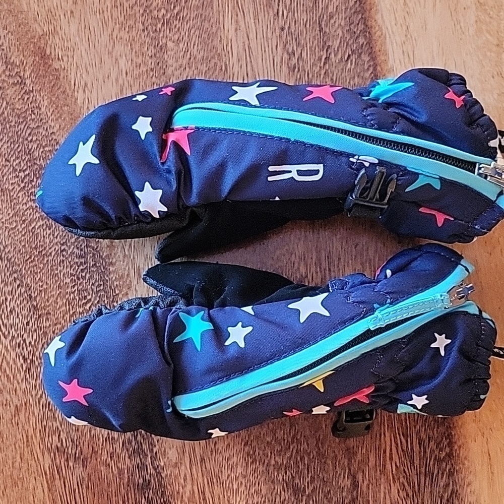 Roxy baby mitts, xs, euc